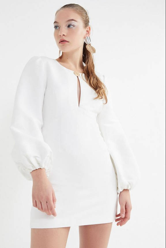 Finders Keepers Pompeii Puff Sleeve Mini Dress ​