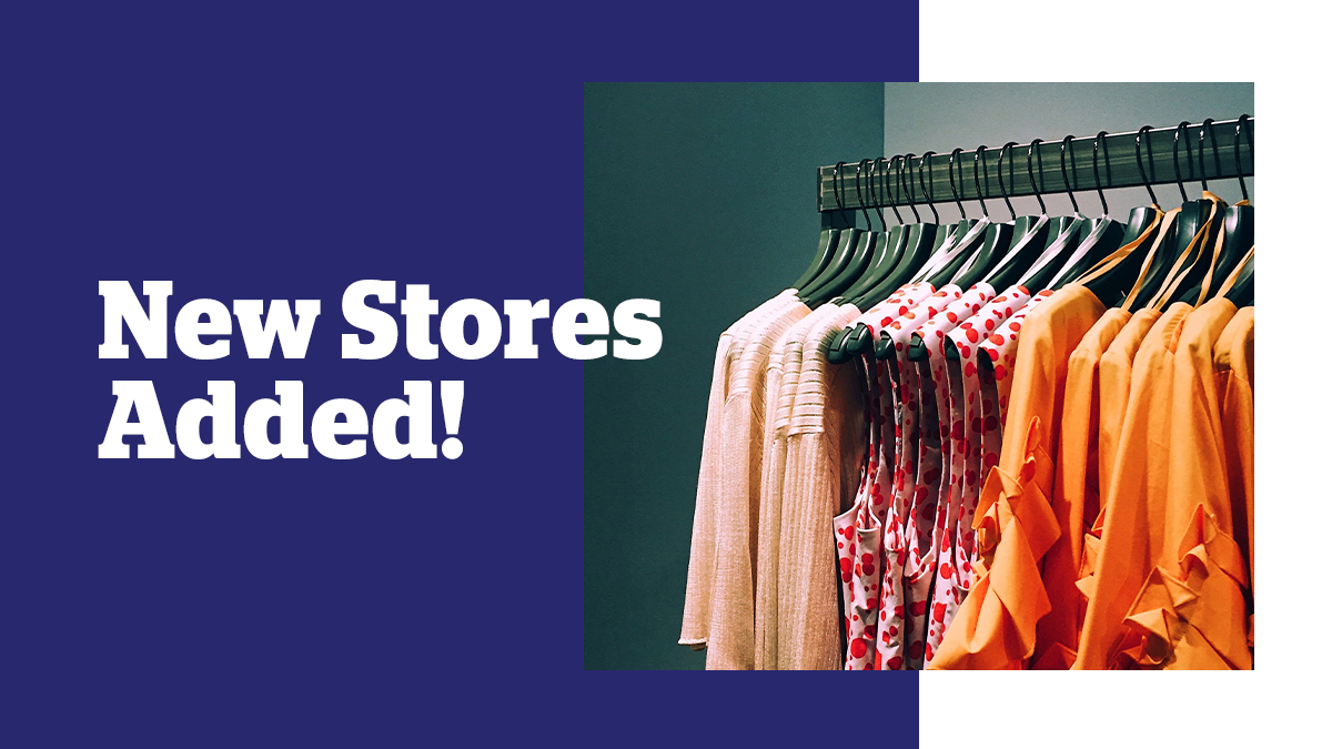 New Stores banner