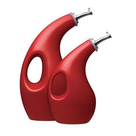 Rachael Ray 2-Piece EVOO & Vinegar Bottle Set