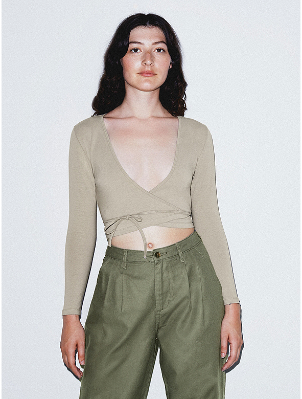 American Apparel Cotton Spandex Julliard Top