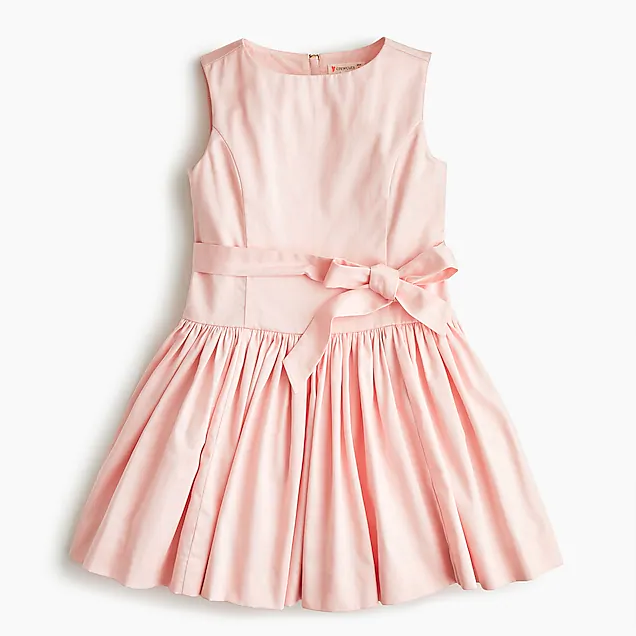 J.Crew Girls' tie-waist dress