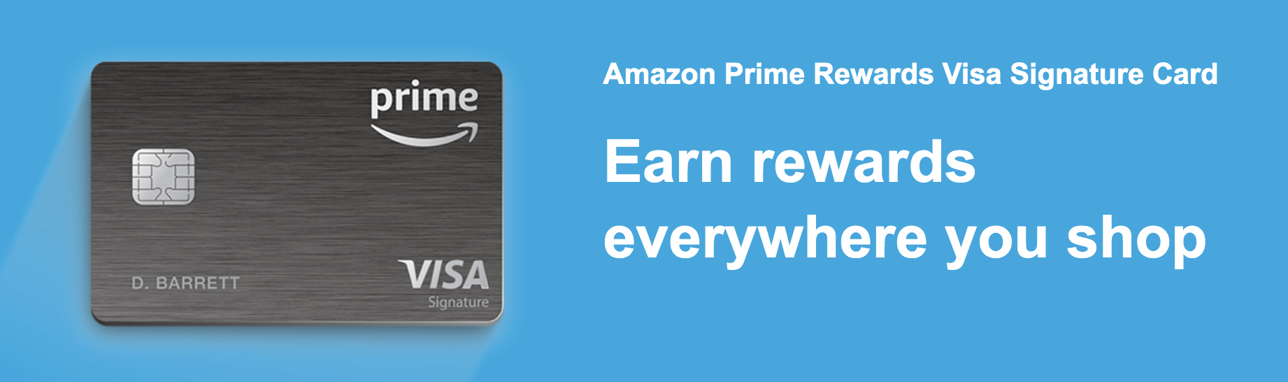 Amazon Visa Rewards Signature Card