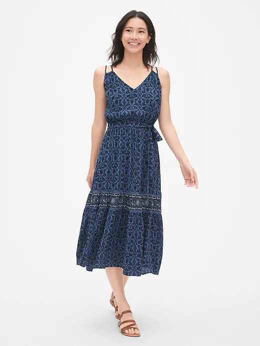 Gap Strappy Boho Dress