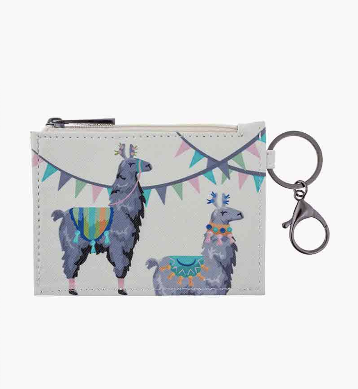 Karma Gifts Llama Zip ID Case