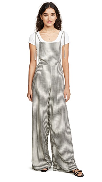 Jack By BB Dakota Tie On The Prize Jumpsuit