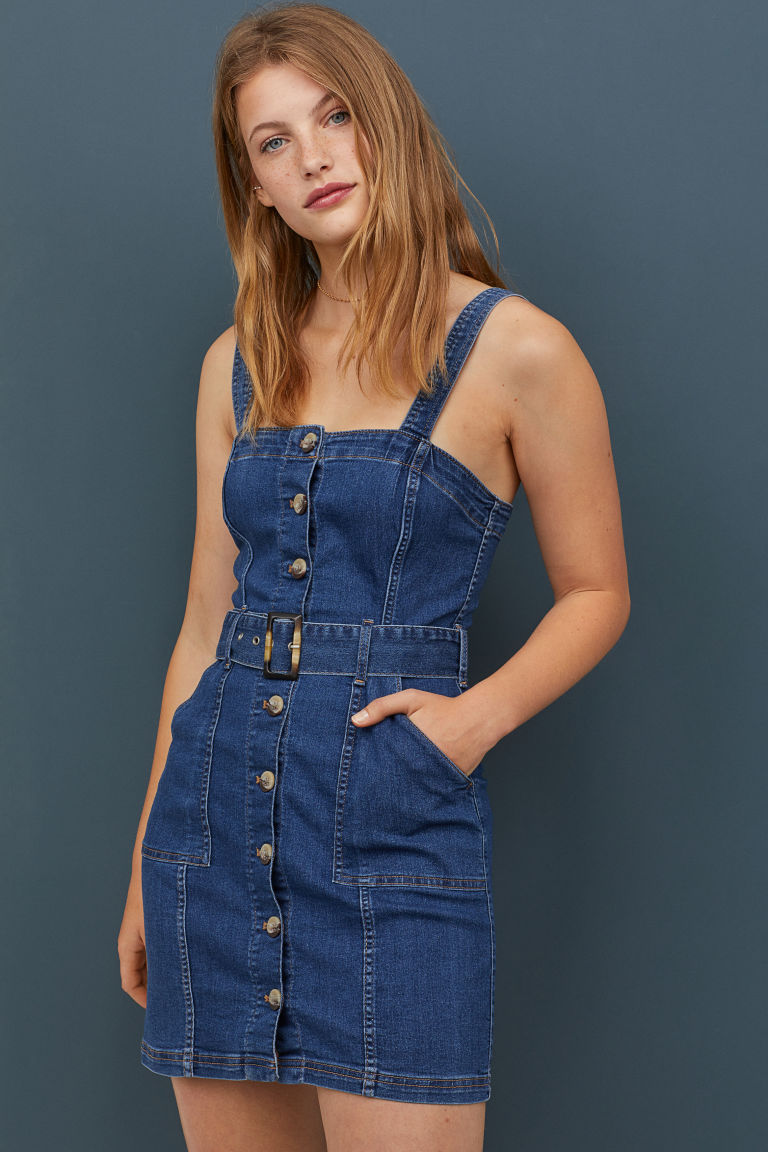 H&M Bib Overall Dress
