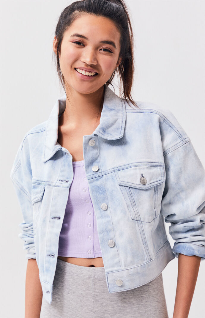 PacSun Bleached Denim Jacket