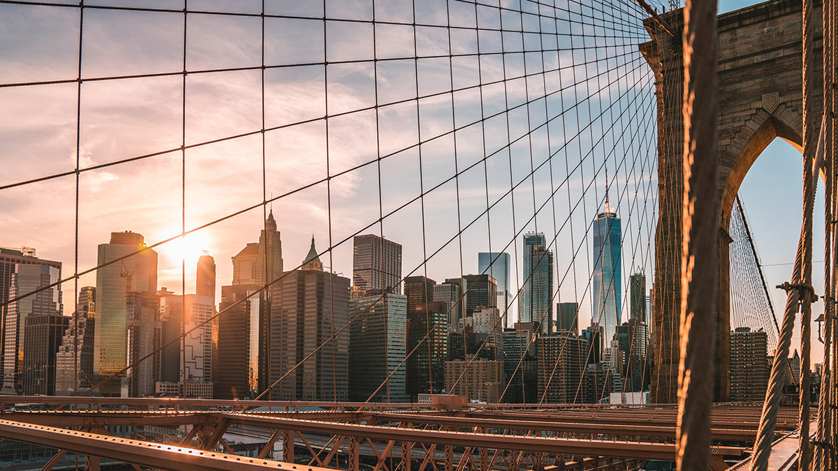 Brooklyn Bridge in New York City