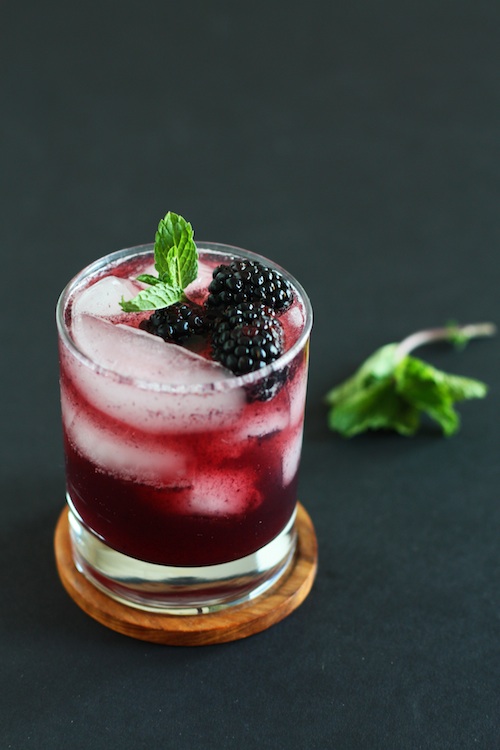 La Fuji Mama Blackberry Vanilla Mocktail