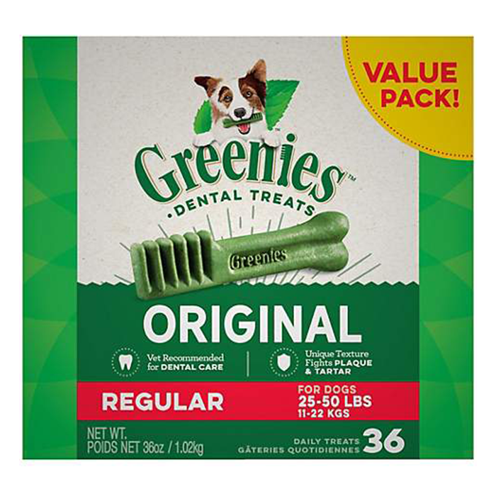 Greenies Original Regular Dental Dog Treats