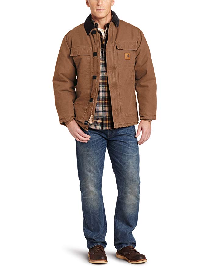 Carhartt Men's Arctic Quilt Lined Sandstone Traditional Coat