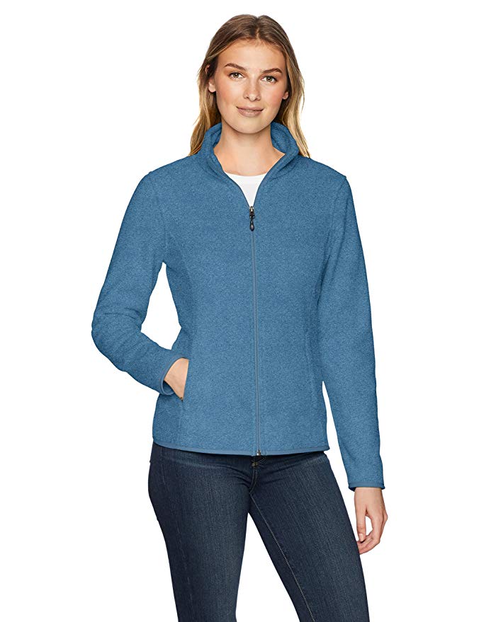 Amazon Essentials Women's Full-Zip Polar Fleece Jacket