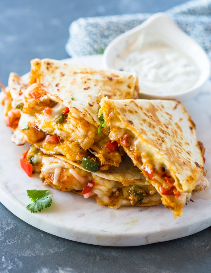 Shrimp Quesadillas