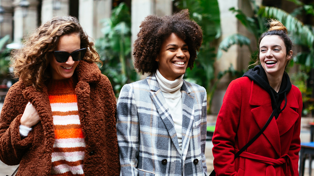 Women in coats