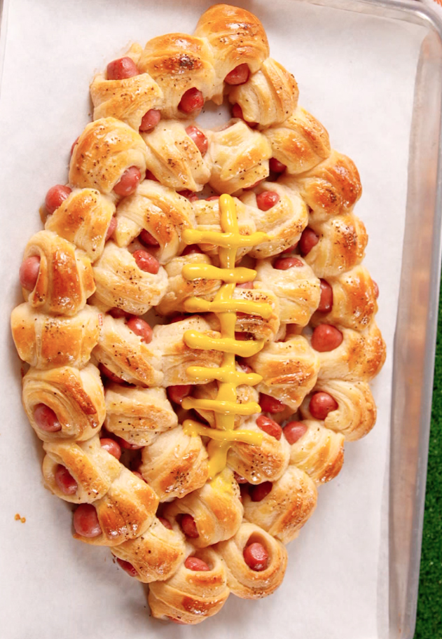 Delish Pigskin in a Blanket