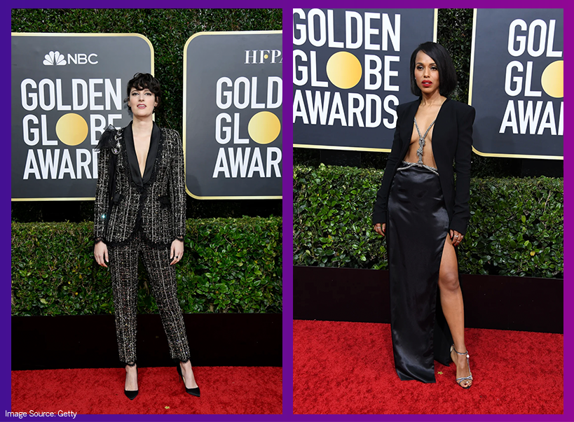 Phoebe Waller-Bride and Kerry Washington