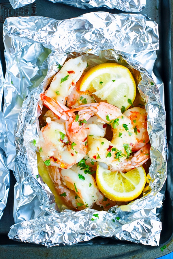Evolving Table Baked Shrimp Scampi