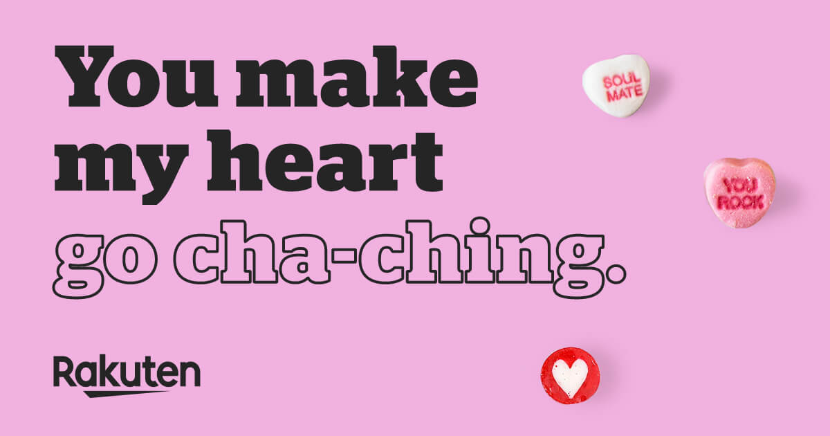 You make my heart go cha-ching
