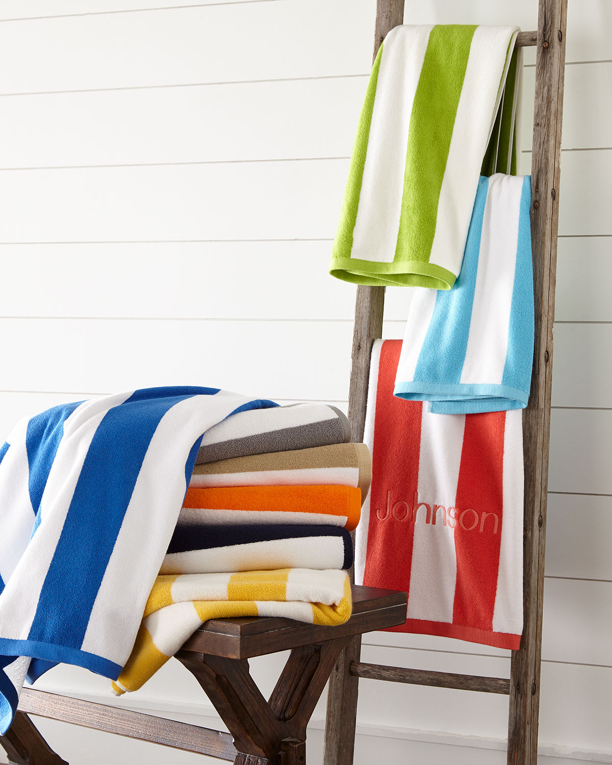 Kassatex Cabana Stripe Beach Towel