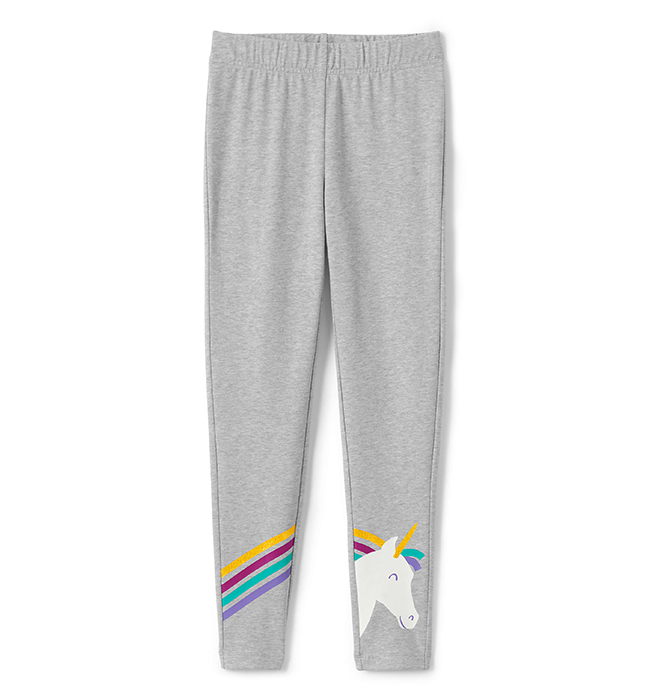 Girls Iron Knee Ankle Length Leggings