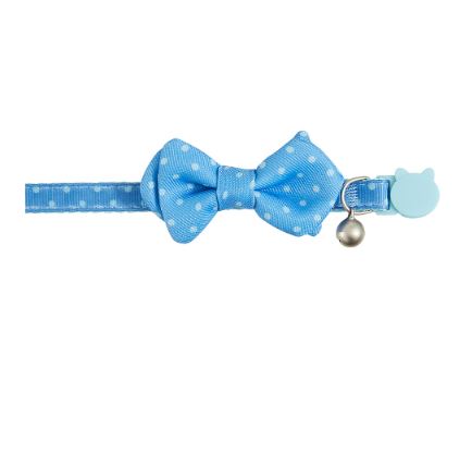 Whisker City Easter Blue Dots Kitten and Cat Collar