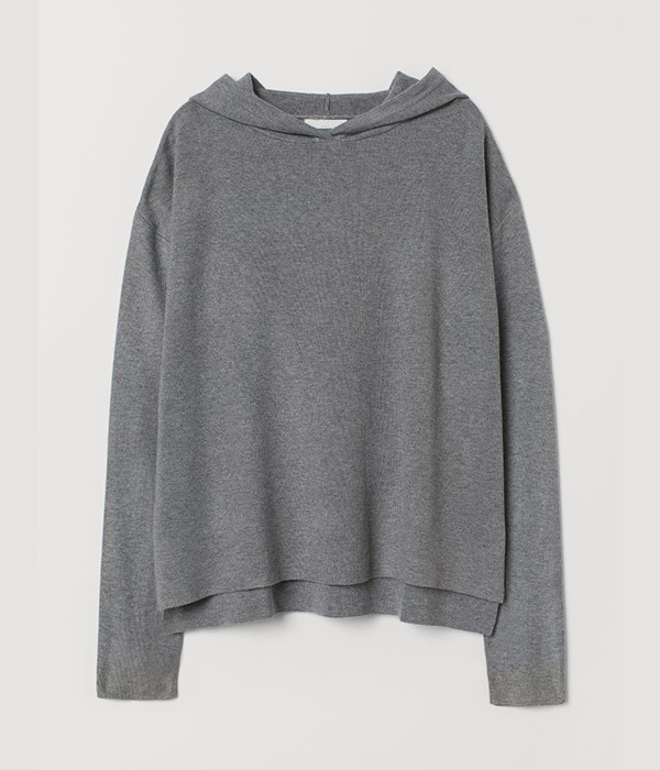 Fine-knit Hoodie