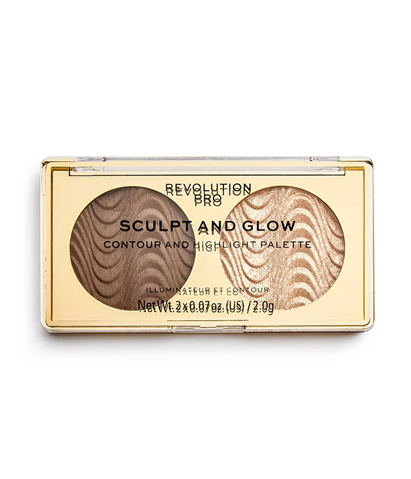 Revolution PRO Sculpt & Glow Contour and Highlight Palette