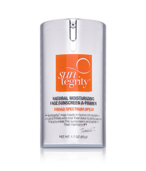 Suntegrity Skincare Natural Moisturizing Face Sunscreen and Primer SPF 30
