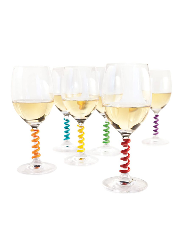 Wine Stem Spring Charms