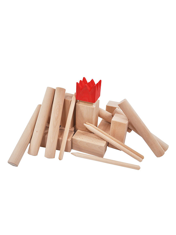 Londero Large Kubb Solid Beechwood Outdoor Game Set