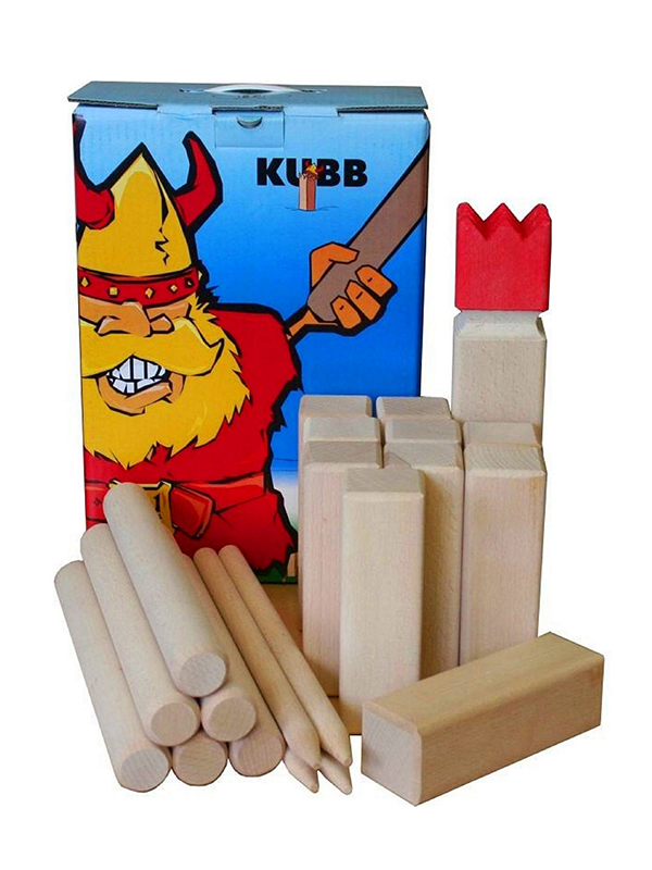 Londero Kubb Solid Beechwood Outdoor Game Set