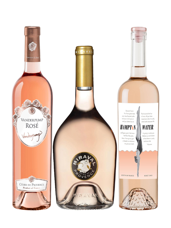 Rosé Wine Trio