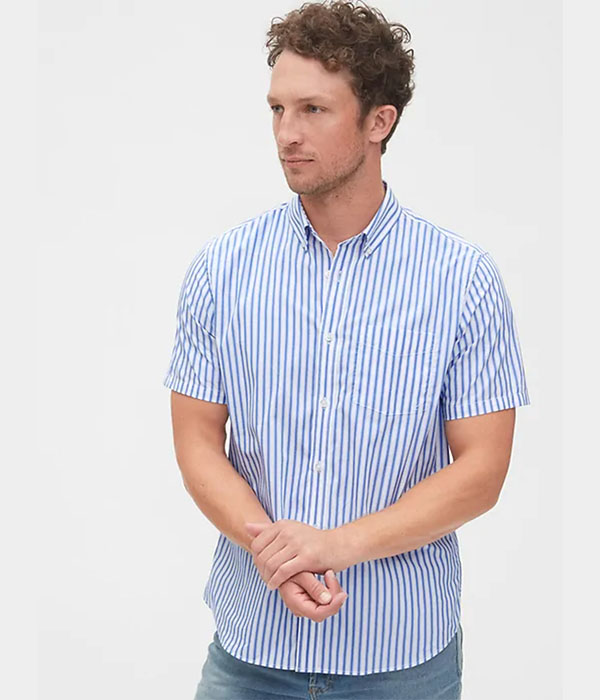 Performance Short Sleeve Poplin Shirt