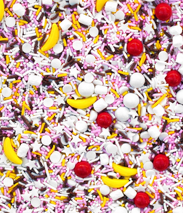 Fancy Sprinkles Banana Split