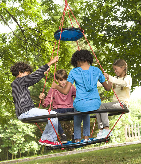 Large Vortex Outdoor Spinning Ring Swing