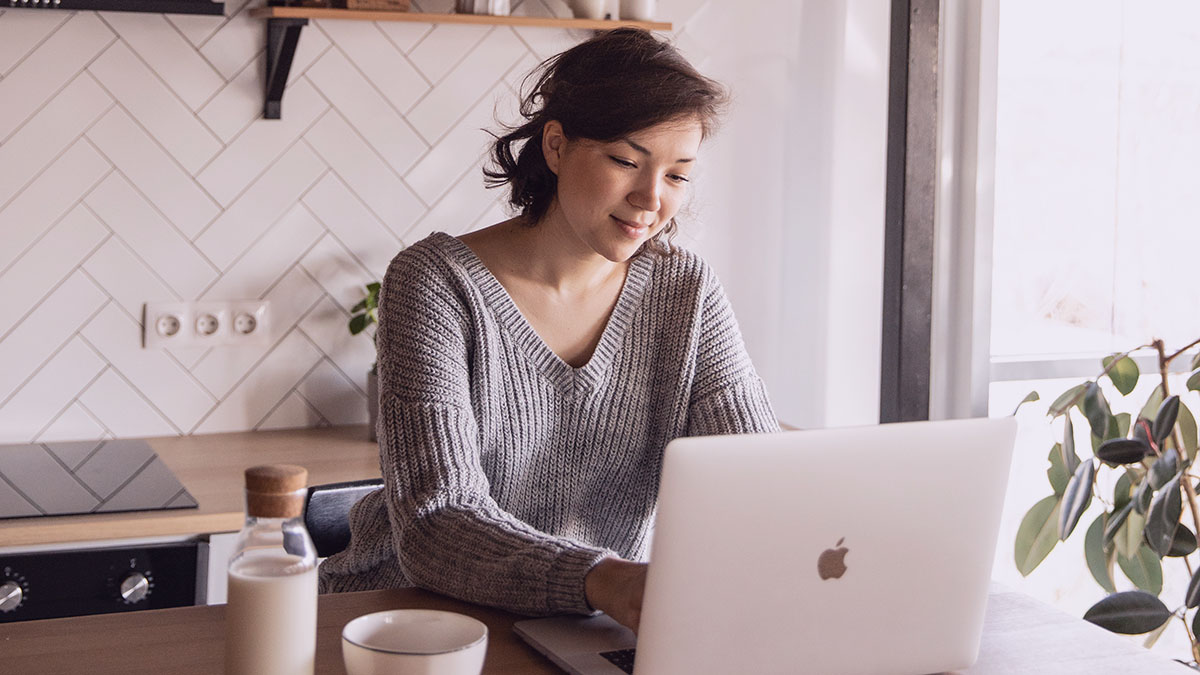 Woman on laptop