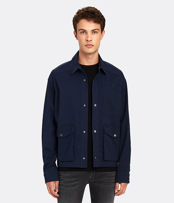 Anthony Thomas Melillo Stretch Cotton Utility Jacket