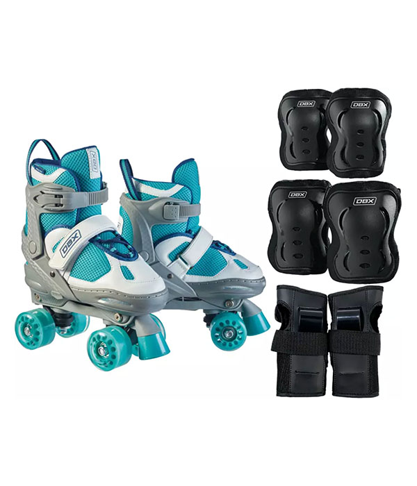 DBX Girls' Express Adjustable Roller Skate Package