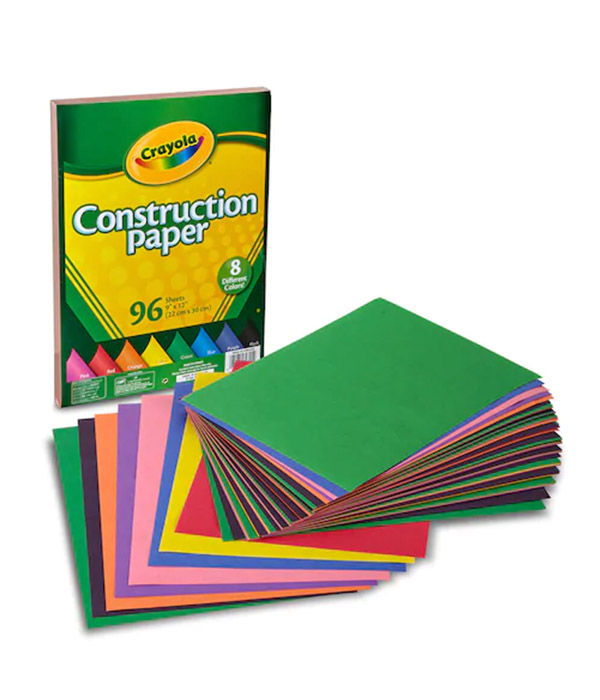 Crayola Construction Paper, 96 ct.