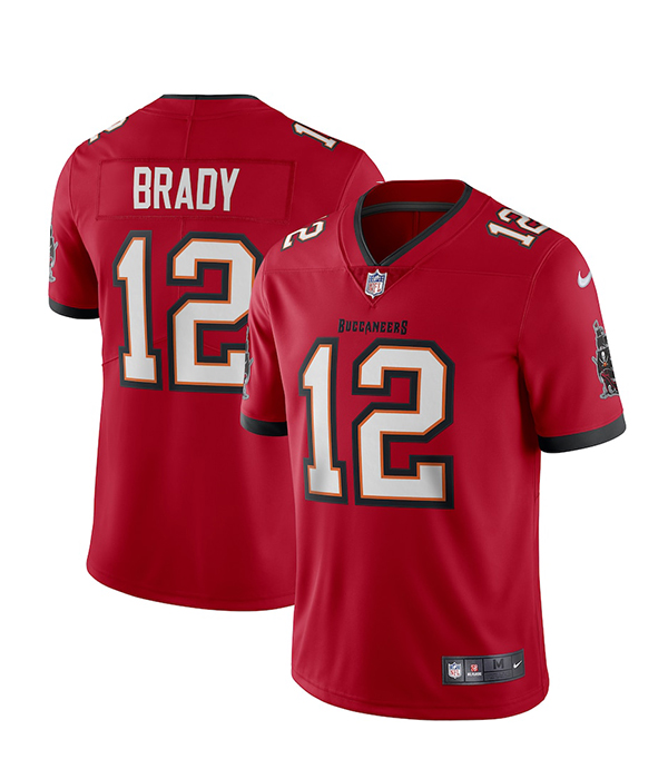 Men's Tampa Bay Buccaneers Tom Brady Nike Red Vapor Limited Jersey