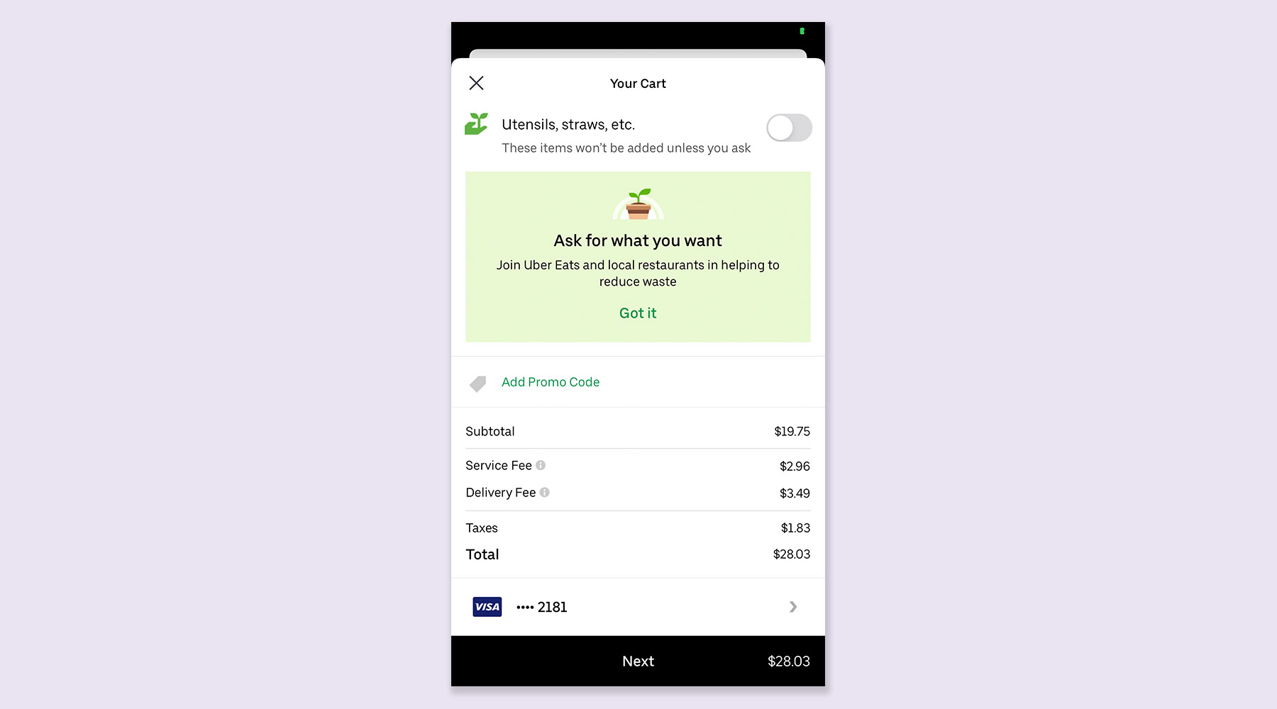 Uber Eats