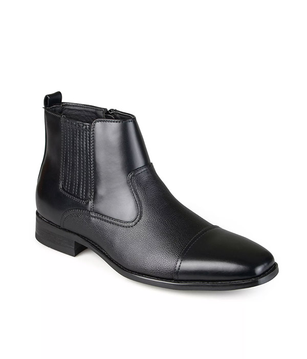 Vance Co. Alex Men's Cap-Toe Dress Boots