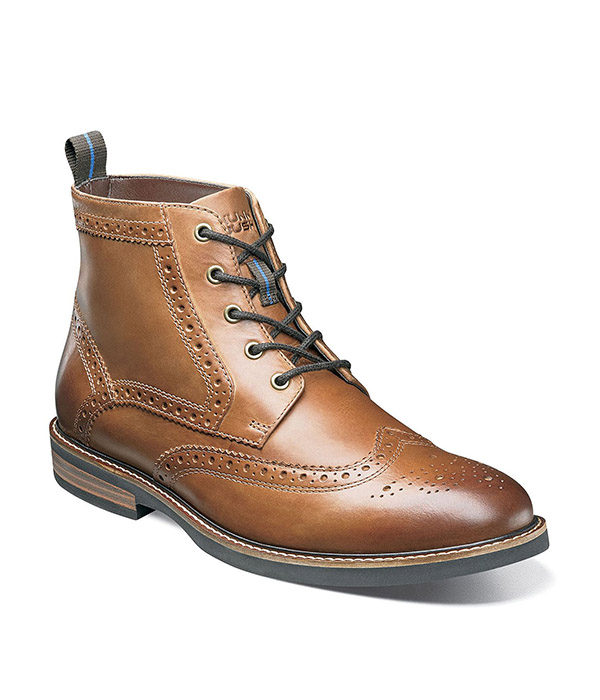 Nunn Bush® Odell Wingtip Dress Boots