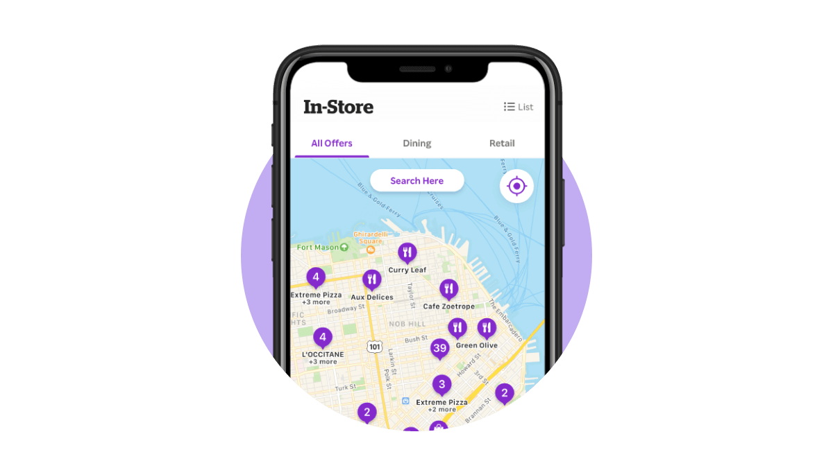 Rakuten In-Store Cash Back