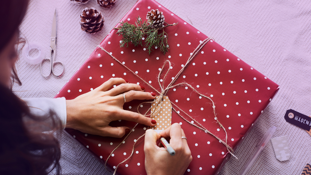 Wrapping present