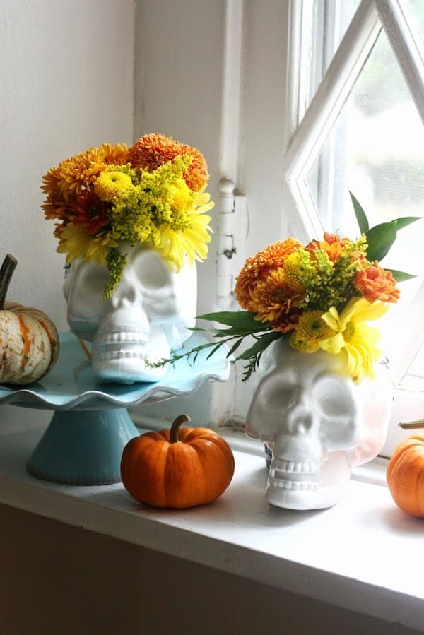 Skull Vases