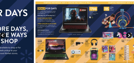 Walmart Black Friday Nov 4
