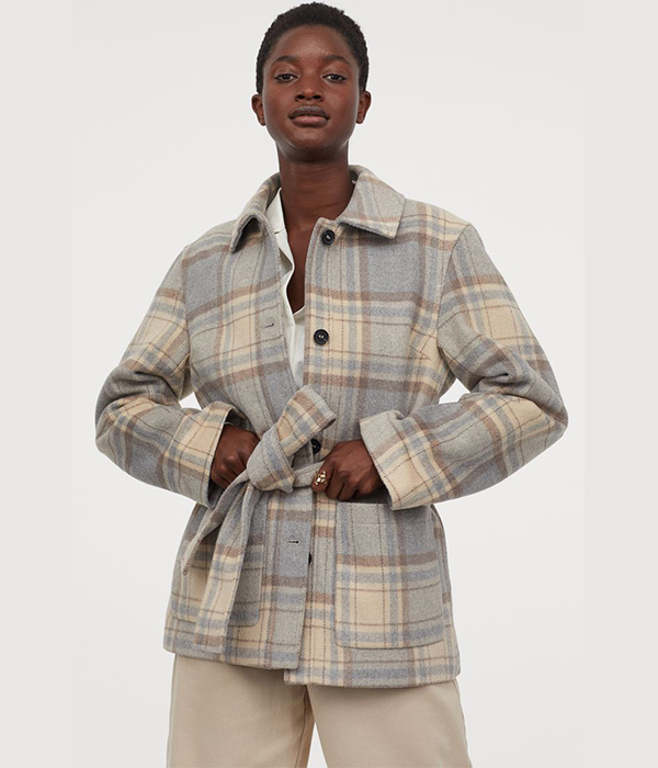 Tie-Belt Jacket