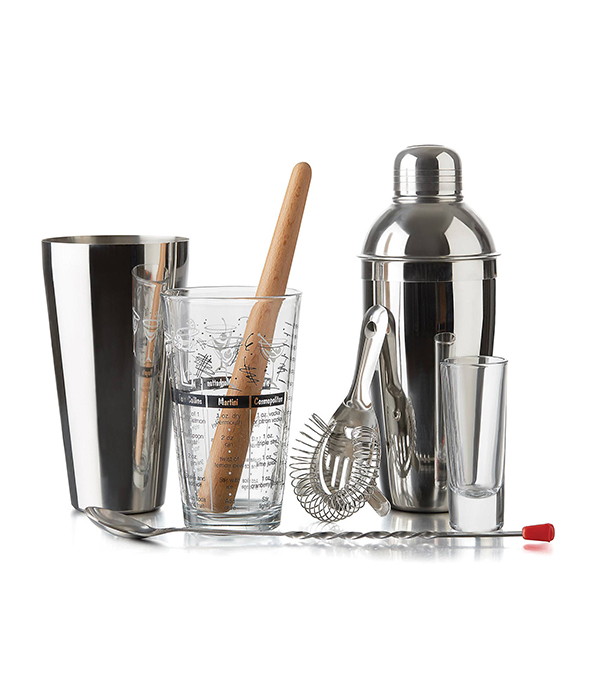 Libbey Glass 9-Piece Mixologist Set