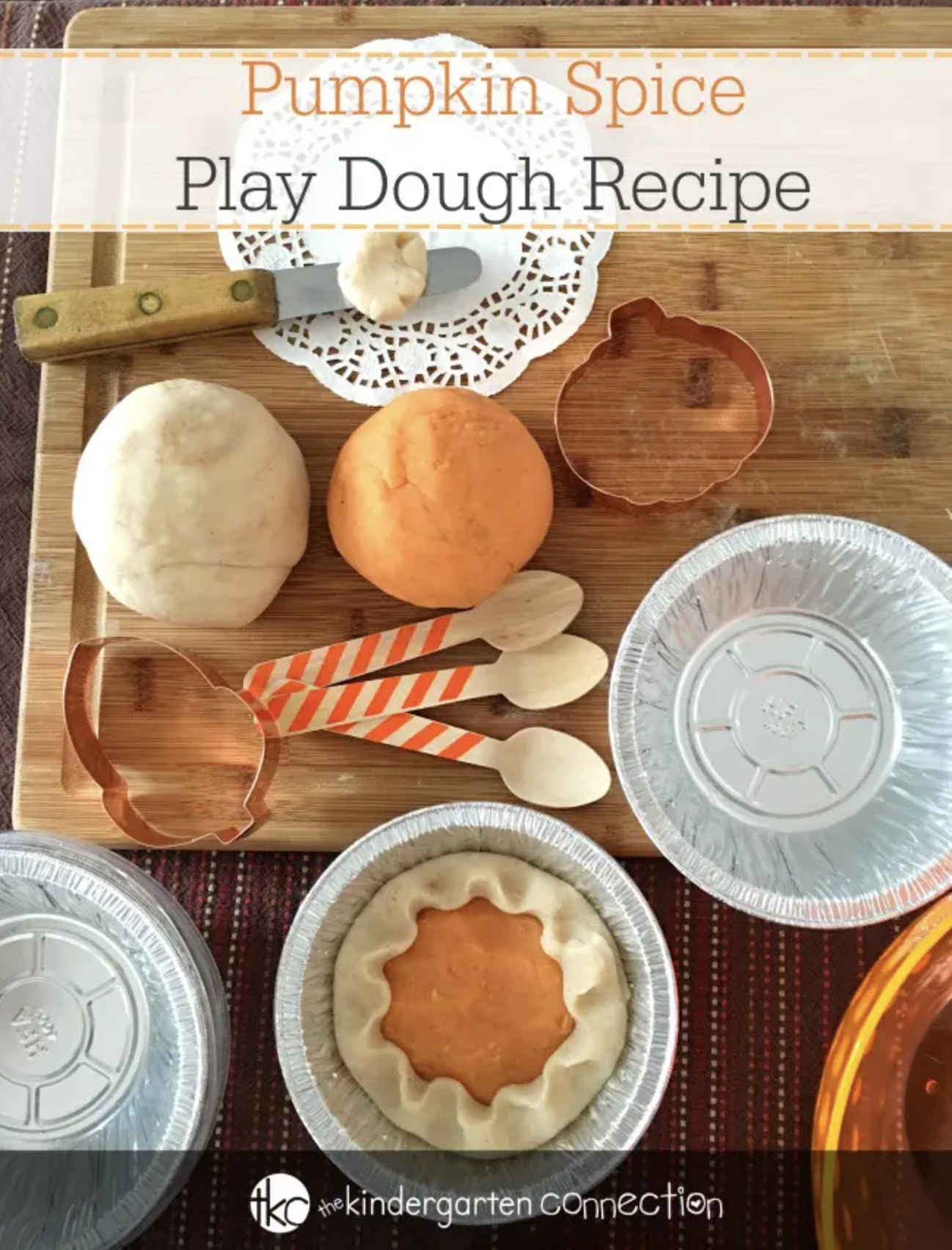 Pumpkin Spice Play Dough